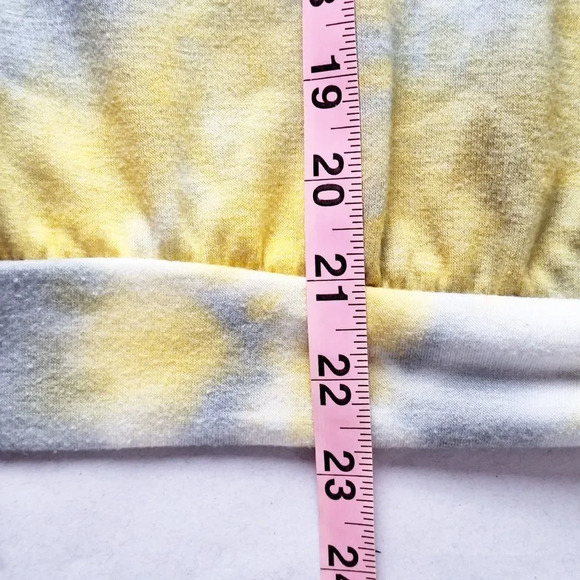 LUSH Tie Dye Smiley Face Long‎ Sleeve Crew Neck Pullover Sweatshirt Top Large - Picture 8 of 11